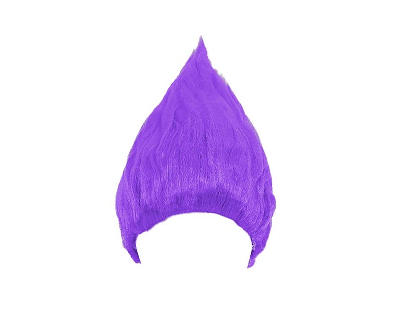 Cosplay.fm Pure Troll Wig for Men Cosplay Party (Purple) - Image 1